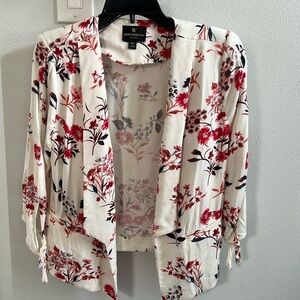 Worthington petite medium floral blazer